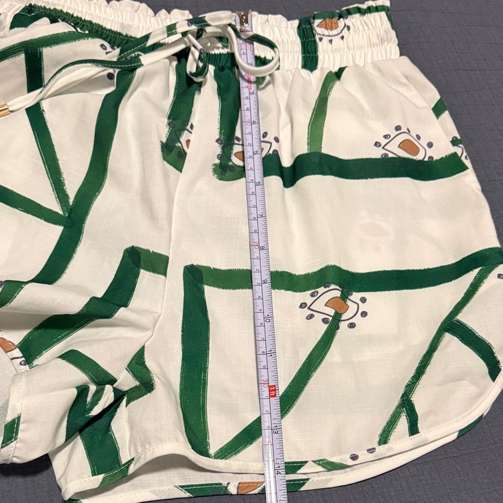 Commense Print Drawstring Shorts NWOT S - Picture 9 of 11